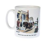 Thelwell Horse Riding Themed Mug. Where Have You Left her This time