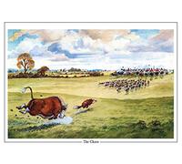 Thelwell The Chase by Norman A5 Fox Hunting Greeting Card with Envelope
