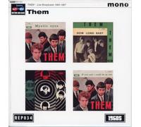 Them - Them - Live Broadcasts 1965-1967 - Mono EP | Van Morrison, 4 Tracks, French & Dutch TV, Mystic Eyes, Gloria,