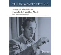 Thema und Variationen Piano Book Vladimir Horowitz Schott Music