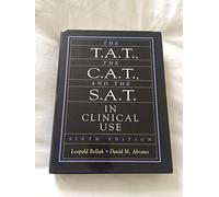 Thematic Apperception Test, the Children's Apperception Test, and the Senior Apperception Technique in Clinical Use