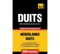Thematische woordenschat Nederlands-Duits - 9000 woorden