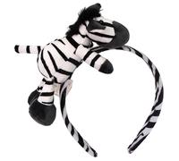 Theme Headpiece with Zebras Design Story Telling Event Hairhoop for Costume Event and School Stage Animal Hairband