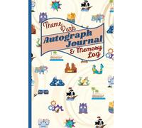 Theme Park Autograph Book & Memory Journal: The Ultimate Vacation Keepsake for Kids - Collect Signatures, Photos, and Daily Memories - 100 Page Signature Log for Orlando Adventures