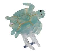 Theme Seaturtle Hair Claw Girl Acetic Hair Clamp Nonslip Ponytail Holder Hair Claw Women Hair Shaping Ornament