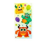 Themed Adhesive Note and Memo Sheet 440, 1monster Combination