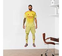 Themed Arsenal FC Wall Sticker - Raya 25/26 Player + AFC Decals (120cm height)