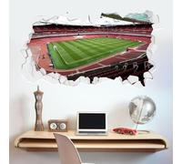 Themed Arsenal Wall Sticker - Corner View Stadium Broken Wall (180cm width x 100cm height)