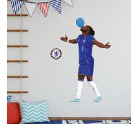 Themed Chelsea Football Club - Nkunku 24-25 Illustration Wall Sticker (90cm height x 35cm width)