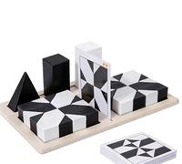 Themed Exploration Hidden Block Puzzle - Observation Enlightenment, Parent-Kid Interactive Tabletop Toy