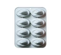 Themed Fishes Fin Ice Cubes Tray with 8 Sections Funny Cubes Great for Home and Restaurant Use Silicone Fin