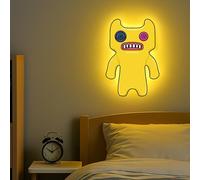 Themed Fuggler Yellow Indecisive Monster LED Backlit Wallpop