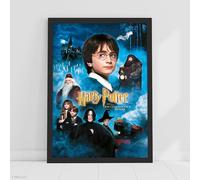 Themed Harry Potter Print - Harry Potter and The Philosopher's Stone Movie Poster (29.7cm x 42cm - A3)
