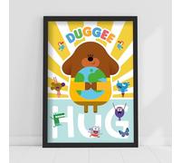 Themed Hey Duggee Print - Duggee Hug Poster Kids Wall Art (29.7cm x 42cm - A3)