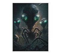 Themed Jigsaw Puzzle for Adults, Alien Invasion The Arrival, 500 PCS