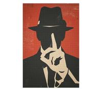 Themed Jigsaw Puzzle for Adults, Be Cool Dont Talk with Me, 1000 PCS
