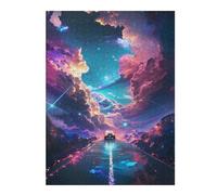Themed Jigsaw Puzzle for Adults, Celestial Roadtrip, 500 PCS
