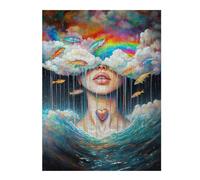 Themed Jigsaw Puzzle for Adults, Drowning in Dreams, 500 PCS