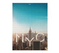 Themed Jigsaw Puzzle for Adults, New York, 500 PCS