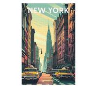 Themed Jigsaw Puzzle for Adults, New York City, 1000 PCS