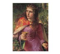 Themed Jigsaw Puzzle for Adults, Queen Eleanor by Frederick Sandys, 500 PCS
