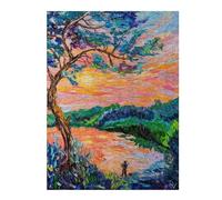 Themed Jigsaw Puzzle for Adults, Quiet Moments, Silent Waters, 500 PCS