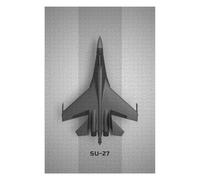 Themed Jigsaw Puzzle for Adults, Sukhoi Su 27, 1000 PCS