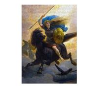 Themed Jigsaw Puzzle for Adults, Valkyrie Norse Mythology, 300 PCS