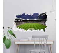 Themed Newcastle United Football Club - Stadium Night Time Broken Wall (180cm width x 100cm height)