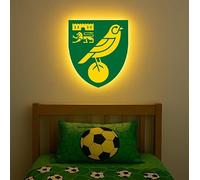 Themed Norwich City FC Crest LED Backlit WallLite