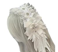 Themed Party Headband Adjustable Subcultures Fashion Hairband Comfortable Headwear Gothic Headpiece Accessory for Women Stylish Gothic Hair Accessory