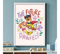Themed Paw Patrol Print - The Future Is Pawfect Poster Wall Art (29.7cm x 42cm - A3)