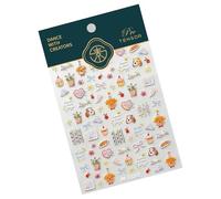 Themed Puppy Stickers Decals for Gadgets Case Game Handle Controllers Notebook Planner and Stationery Decor Delightful Textured Canine Stickers Decals