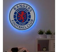 Themed Rangers FC Crest LED Backlit Wallpop