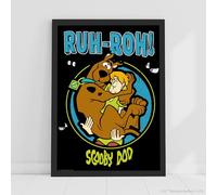 Themed Scooby-Doo Print - Ruh-Roh Poster Wall Art (42cm x 59.4cm - A2)