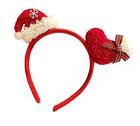 Themed Snowflake Hairband for Adults Children Christmas Head Accessory Lightweight Bowknot Headwear Washable User Friendly Bowknot Hairpiece