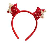 Themed Snowflake Hairband For Adults Children Christmas Head Accessory Lightweight Bowknot Headwear Washable Baby Friendly Christmas Hairband