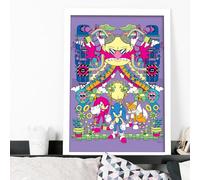 Themed Sonic The Hedgehog Print - Funky Pop Poster Wall Art (29.7cm x 42cm - A3)