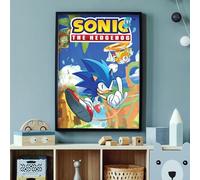 Themed Sonic The Hedgehog Print - Sonic Comic Collection Cover 1 Poster Wall Art (29.7cm x 42cm - A3)