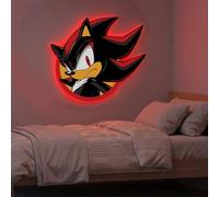 Themed Sonic The Hedgehog Shadow Circle LED Backlit Wallpop