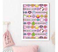 Themed Squishmallows Print - Squish Squad Friendship Bracelets Poster Wall Art (42cm x 59.4cm - A2)