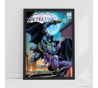 Themed The Joker Print - Batman Detective Poster Wall Art (21cm x 29.7cm - A4)