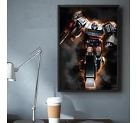 Themed Transformers Print - Megatron Fog Wall Art Poster (29.7cm x 42cm - A3)