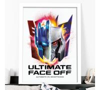 Themed Transformers Print - Ultimate Face Off Wall Art Poster (42cm x 59.4cm - A2)