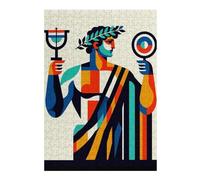Themed Wooden Jigsaw Puzzle for Adults, Apollo God of Oracles, 300 PCS