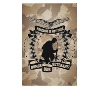 Themed Wooden Jigsaw Puzzle for Adults, Honor Our Veterans, 1000 PCS