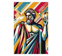 Themed Wooden Jigsaw Puzzle for Adults, King of The Gods Zeus, 1000 PCS