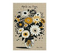 Themed Wooden Jigsaw Puzzle for Adults, March Aux Fleurs Paris, 300 PCS