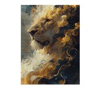 Themed Wooden Jigsaw Puzzle for Adults, Regal Roar, 500 PCS