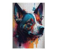 Themed Wooden Jigsaw Puzzle for Adults, The Courage Dog, 300 PCS